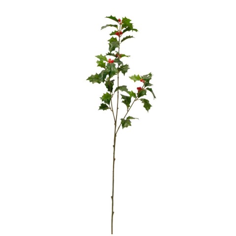 HOLLY SPRAY X3 BERRIES VERDE